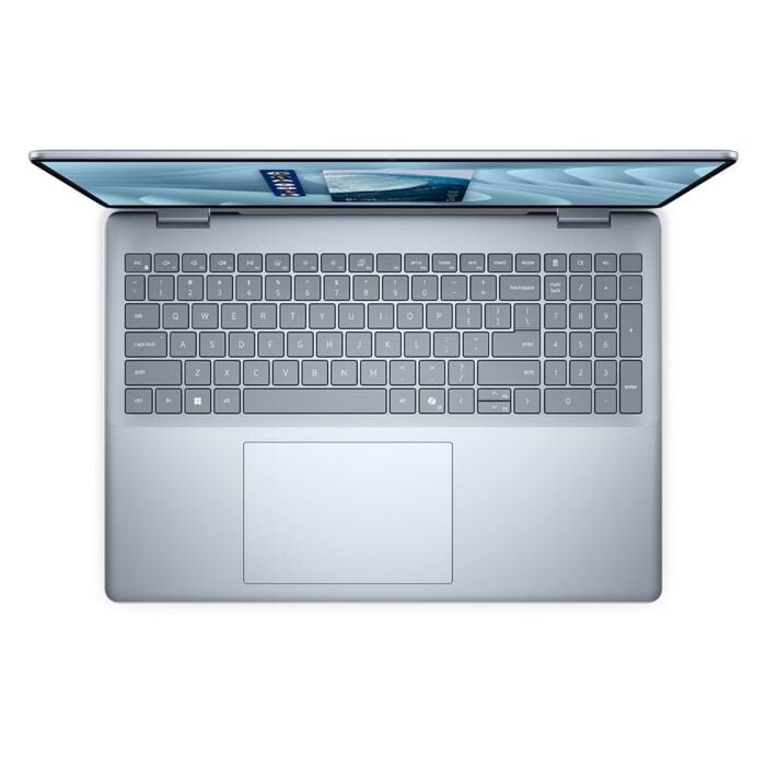 Dell 16 Plus 2-in-1 Laptop - Lunar Lake - Intel Core Ultra 7 256V Processor 16-GB 1-TB SSD Intel Arc Graphics 16” FHD+ 2K 1200p WVA with ComfortView Touchscreen Convertible Display FP Reader Backlit KB W11 (Ice Blue, NEW) - Image 2